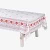Daisy Tablecloth Red
