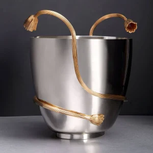 Deco Leaves Large Champagne Bucket