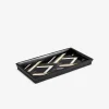 Deco Noir Small Rectangular Tray