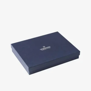 Defile Medium Rectangular Leather Tray Mud