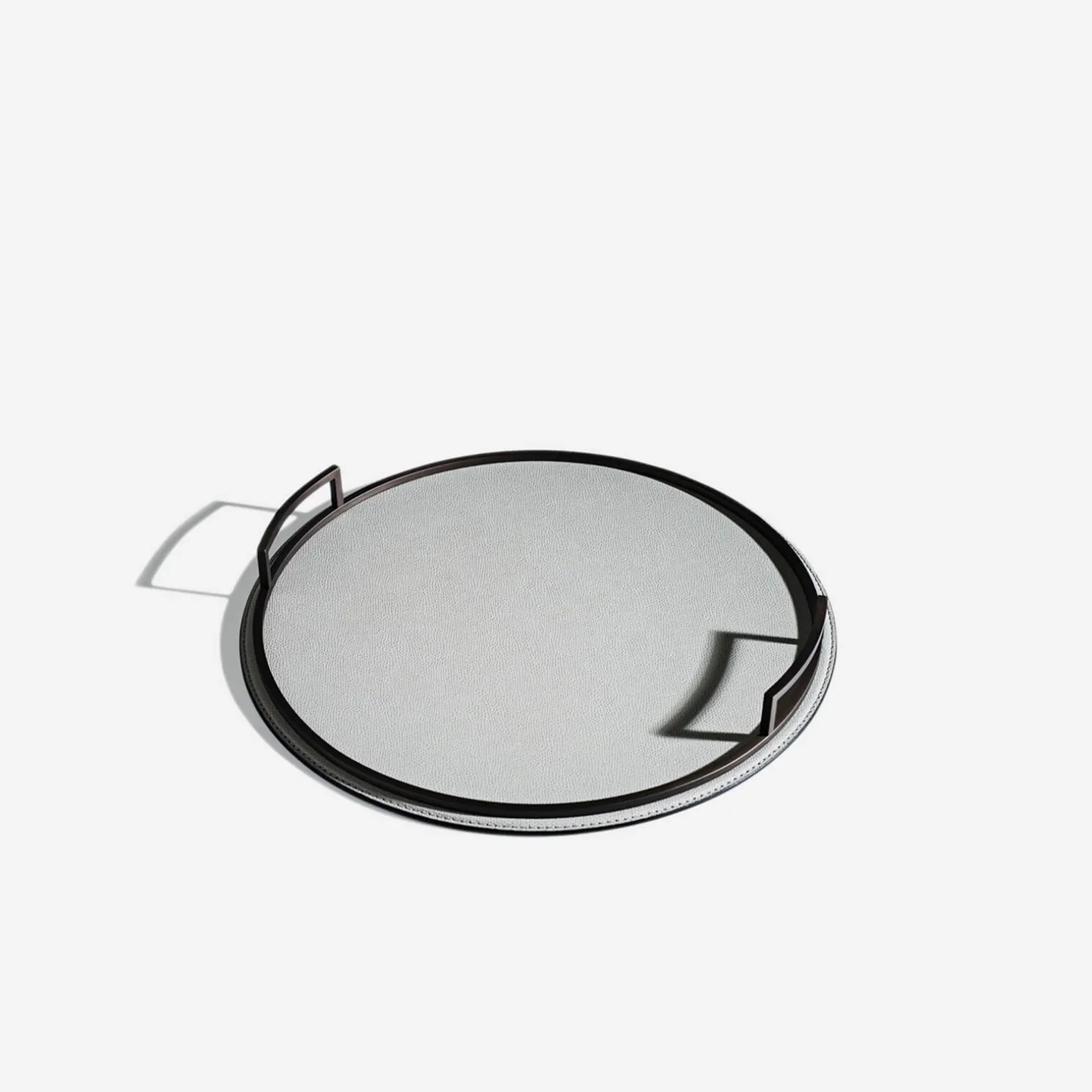 defile_medium_round_leath_0-1.webp Defile Medium Round Leather Tray Grey