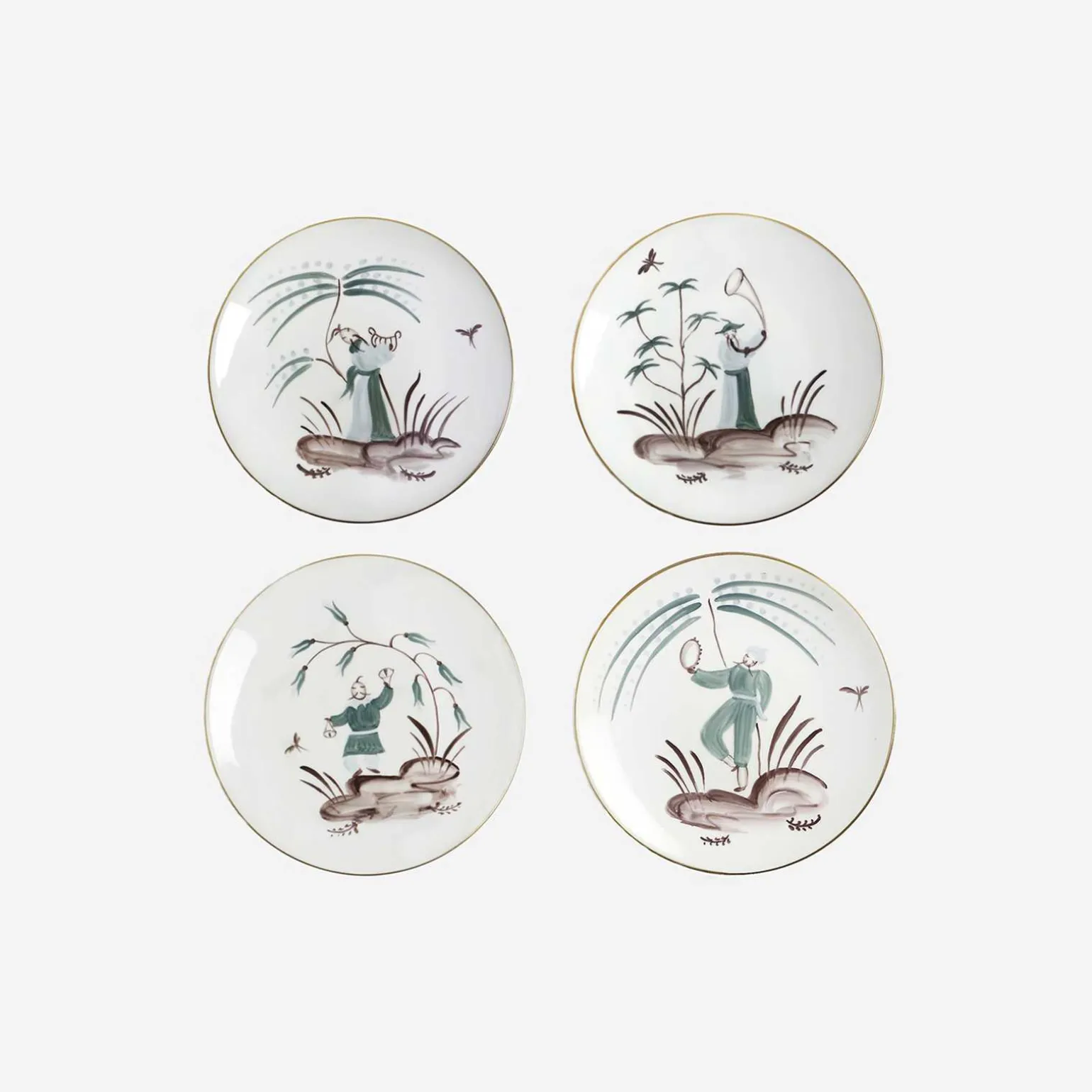 divertimente_dessert_plat_0.webp Divertimente Dessert Plates - Set of 4