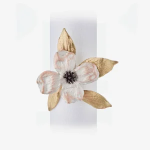 Dogwood Napkin Ring - Set of 4