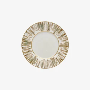 Ecaille Creme Dessert Plate