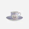 Egg & Feather Espresso Cup & Saucer