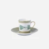 Ephrussi Espresso Cup & Saucer - Sage Green