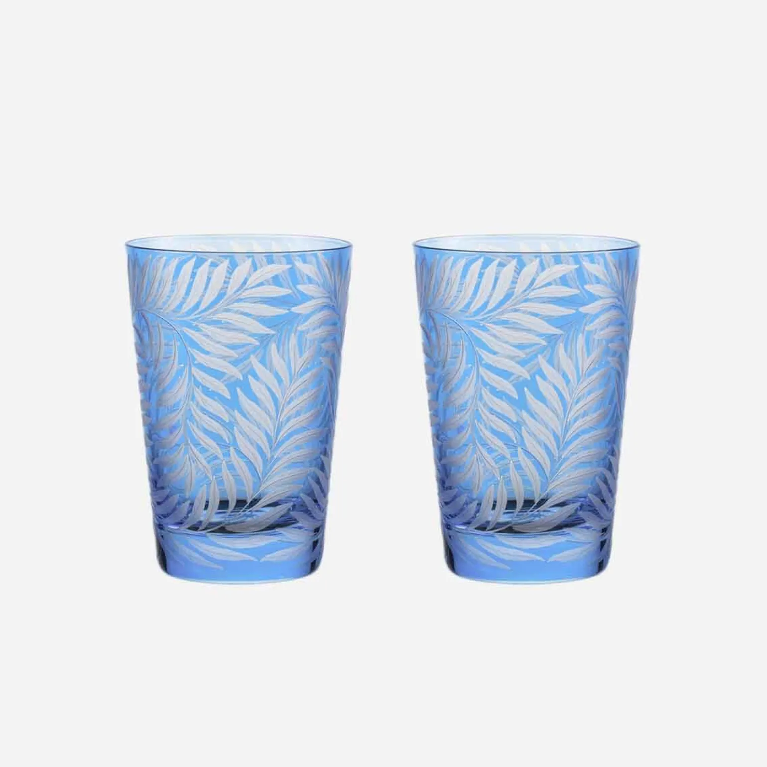 fern_large_tumbler_blue___0.webp Fern Large Tumbler Blue - Set of 2