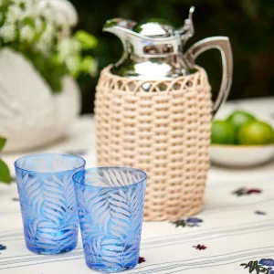 Fern Large Tumbler Blue - Set of 2