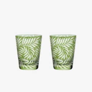 Fern Medium Tumbler Green - Set of 2