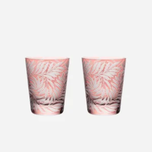 Fern Medium Tumbler Rose - Set of 2