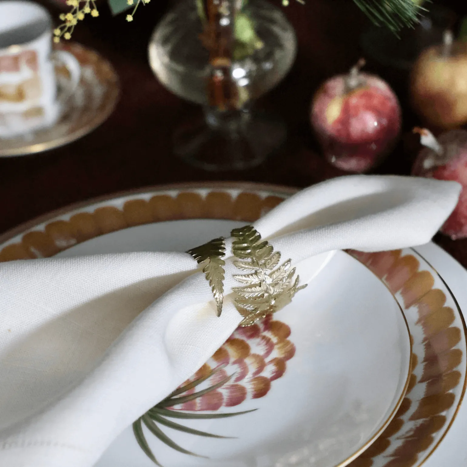 fern_napkin_ring__set_of__1.webp Fern Napkin Ring - Set of 4