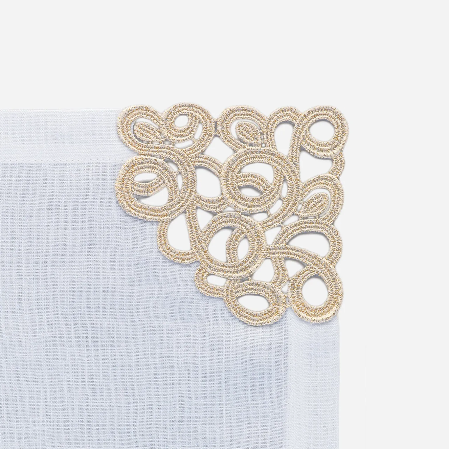 florence_gold_lace_corner_2.webp Florence Gold Lace Corner Napkin