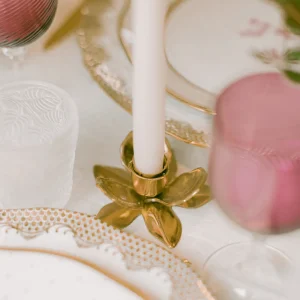 Flower Candlestick Holder