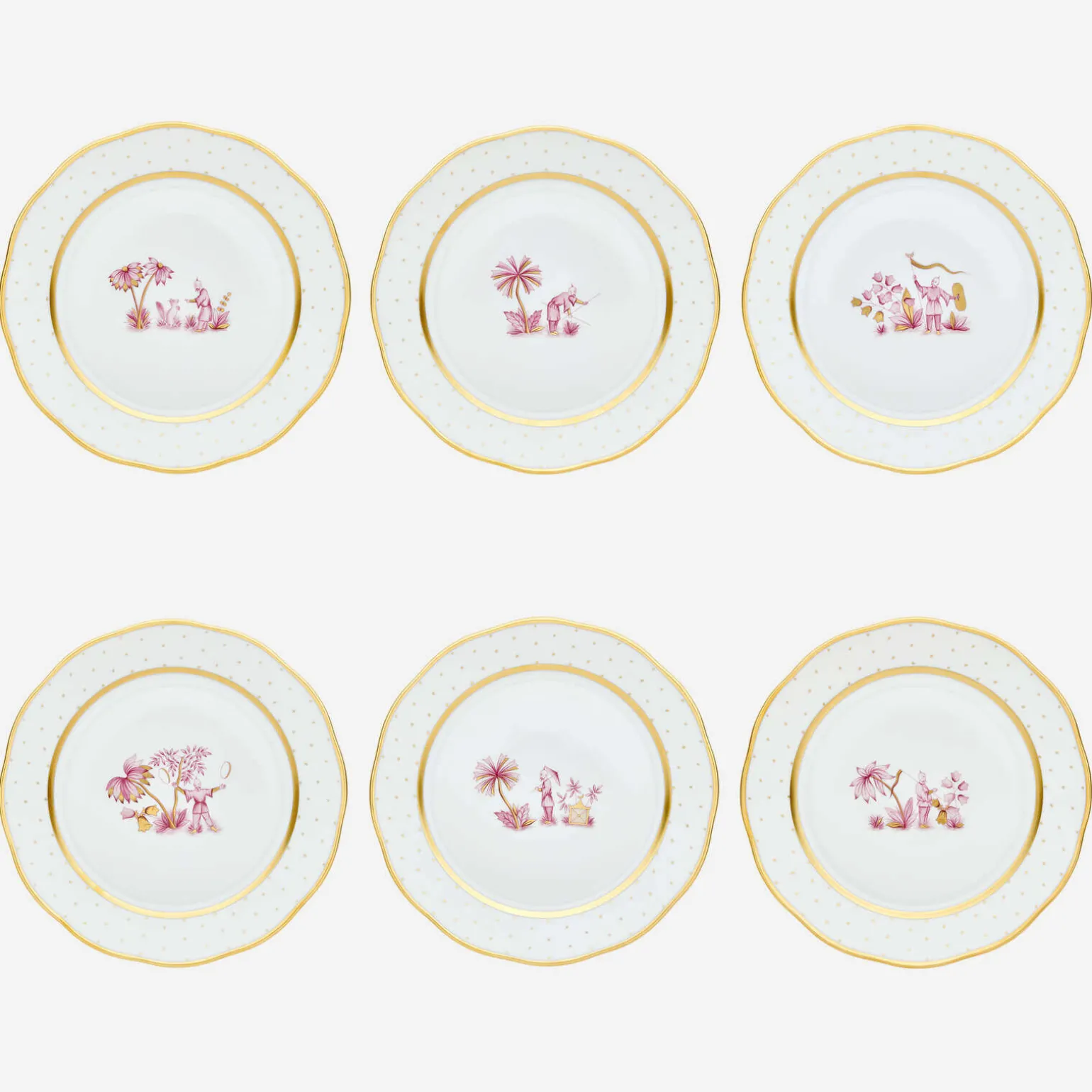 fodo_dinner_plate_pink__s_0.webp Fodo Dinner Plate Pink - Set of 6