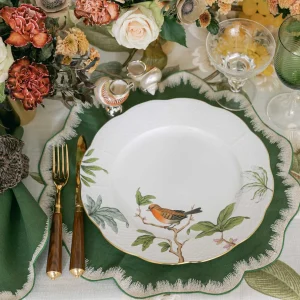 Foret Bird Dessert Plate - Set of 6