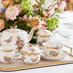 Fortuna Teapot Antique Brown