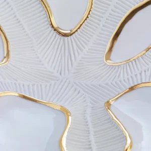 Fossilia Gold Centerpiece