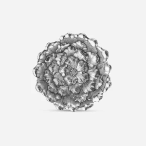Gardenia Sterling Silver Bowl - Medium