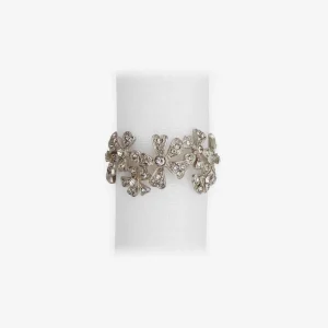Garland Platinum Napkin Ring - Set of 4