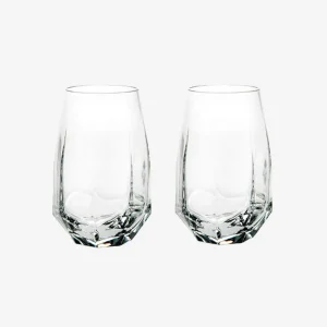 Gemstone Highball Tumblers (Set of 2)
