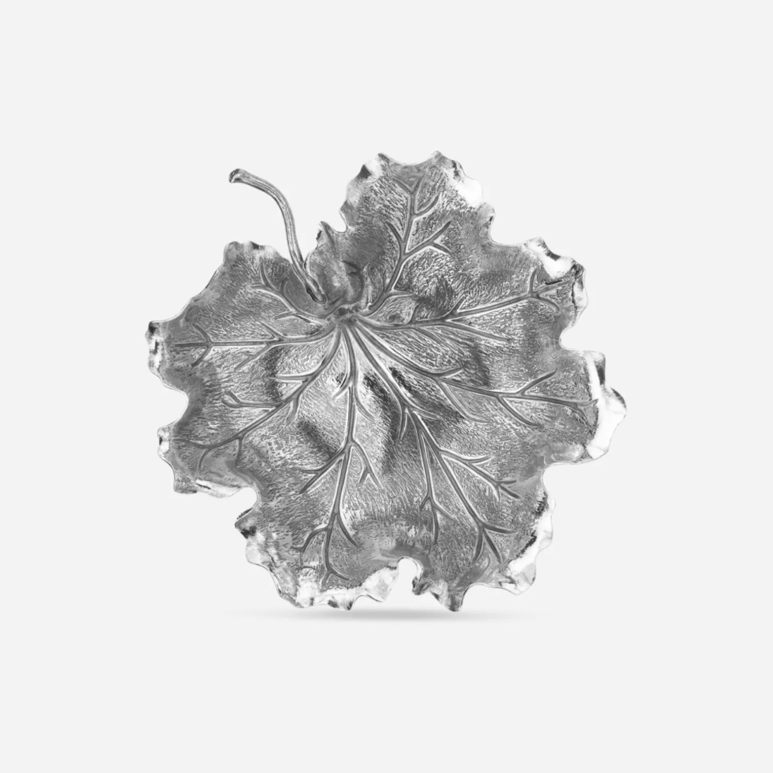 geranium_leaf_sterling_si_0.webp Geranium Leaf Sterling Silver Bowl - Medium