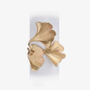 Gingko Napkin Ring - Set of 4