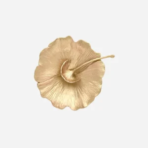 Gingko Salt Cellar - Gold