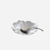 Gingko Salt Cellar - Silver