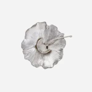 Gingko Salt Cellar - Silver