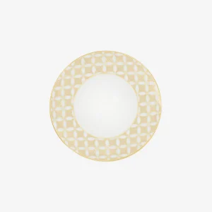 Gold Exotic Bread Plate