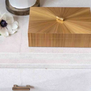 Gold Sunburst Box