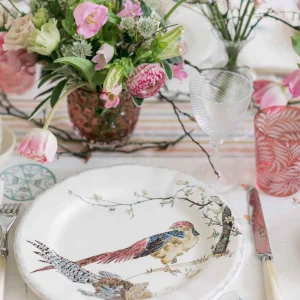 Grands Oiseaux Pheasant Dessert Plate