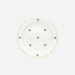 Grape Leaves Dessert Plate