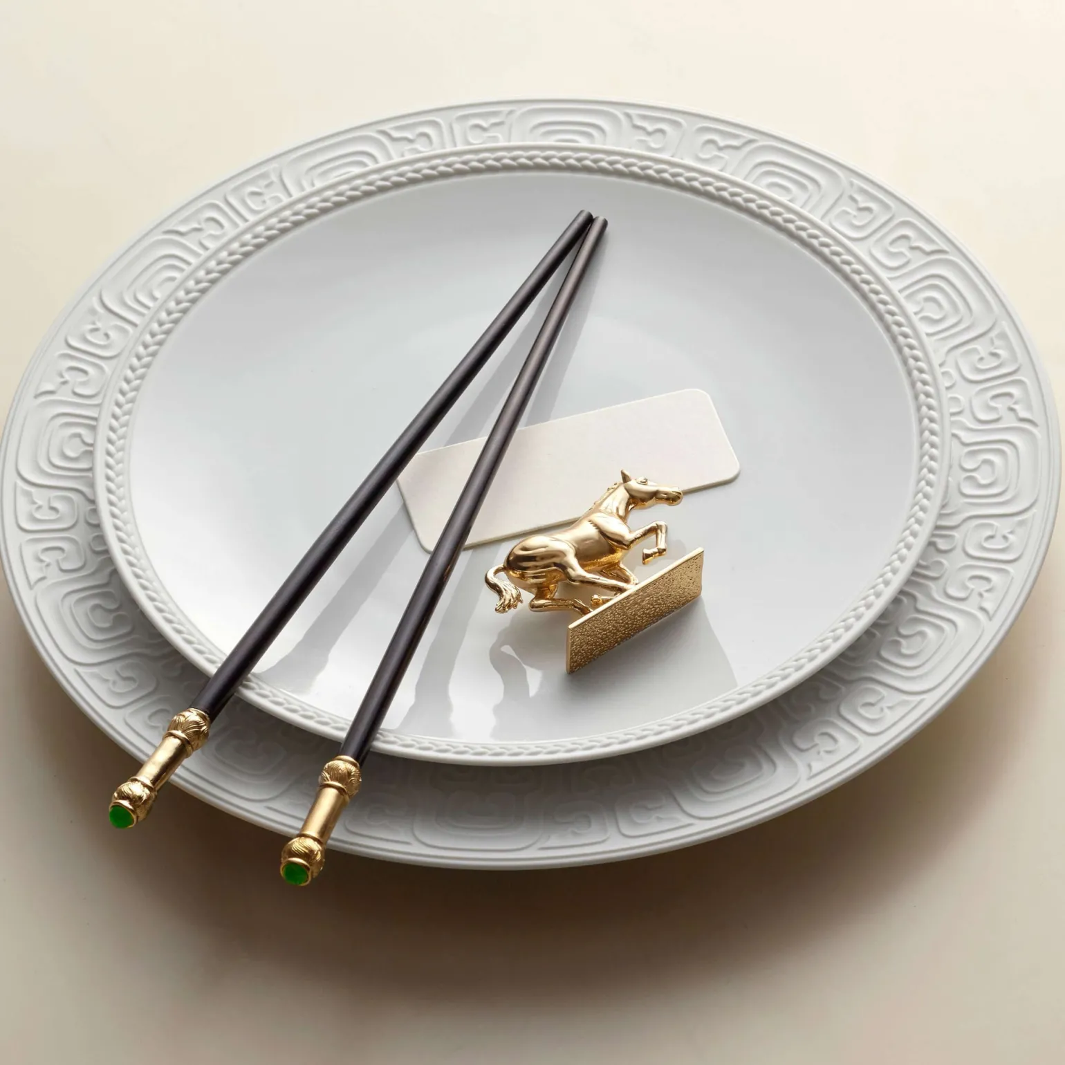 han_gold_chopsticks__set__2.webp Han Gold Chopsticks - Set of 2 Pairs