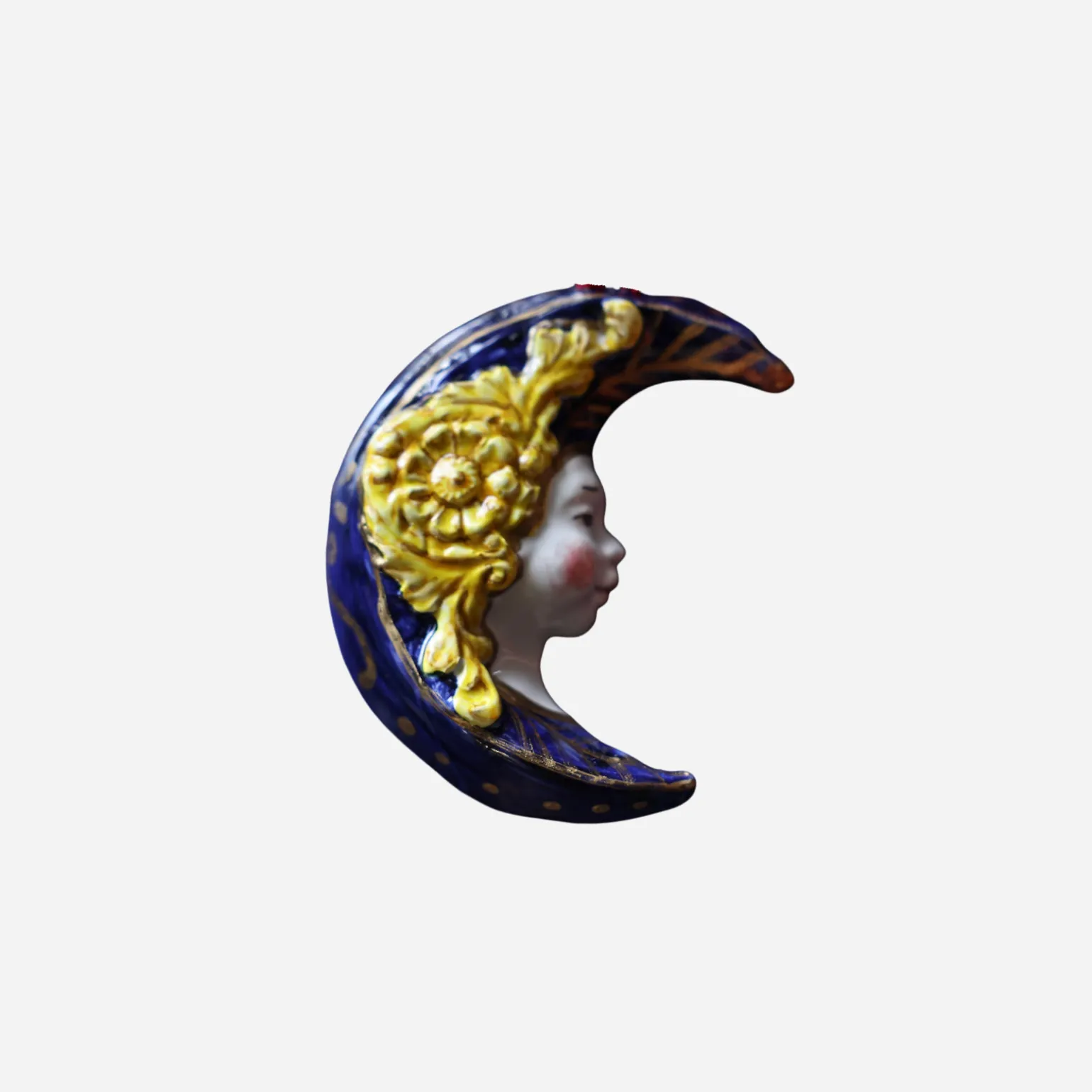handpainted_ceramic_moon__0.webp Hand-Painted Ceramic Moon Ornament