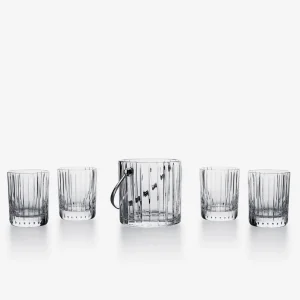 Harmonie On The Rocks - 4 Tumblers & Ice Bucket Set