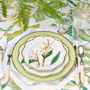 Histoires d'Orchidées Soup Plates - Set of 6