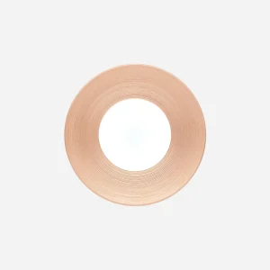 Hémisphère Metallic Pink Dinner Plate