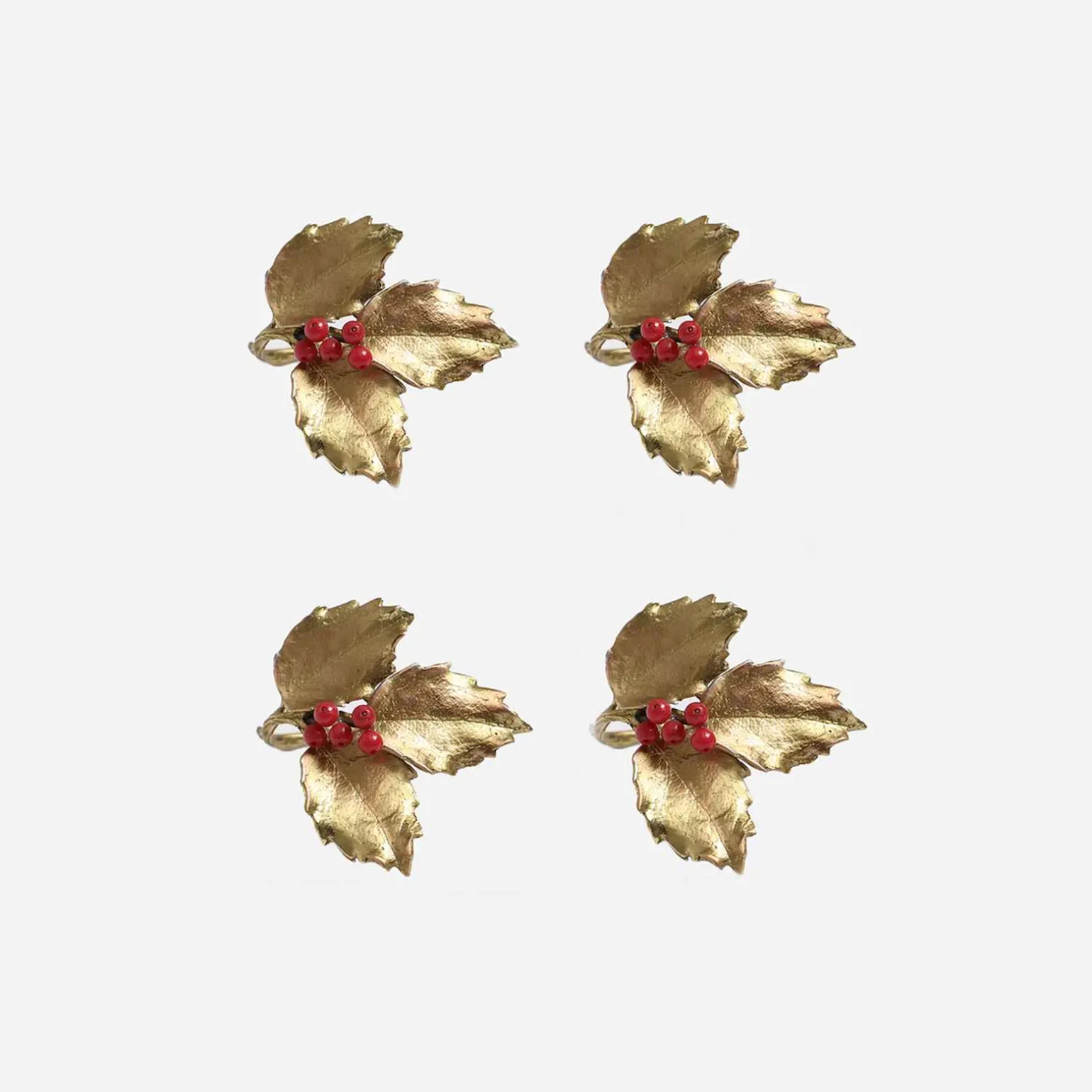 holly_napkin_ring__set_of_0.webp Holly Napkin Ring - Set of 4