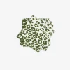 Iconic Leopard Napkin Green - Set of 4