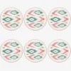 Ikat Dessert Plate - Set of 6