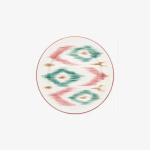 Ikat Dessert Plate - Set of 6