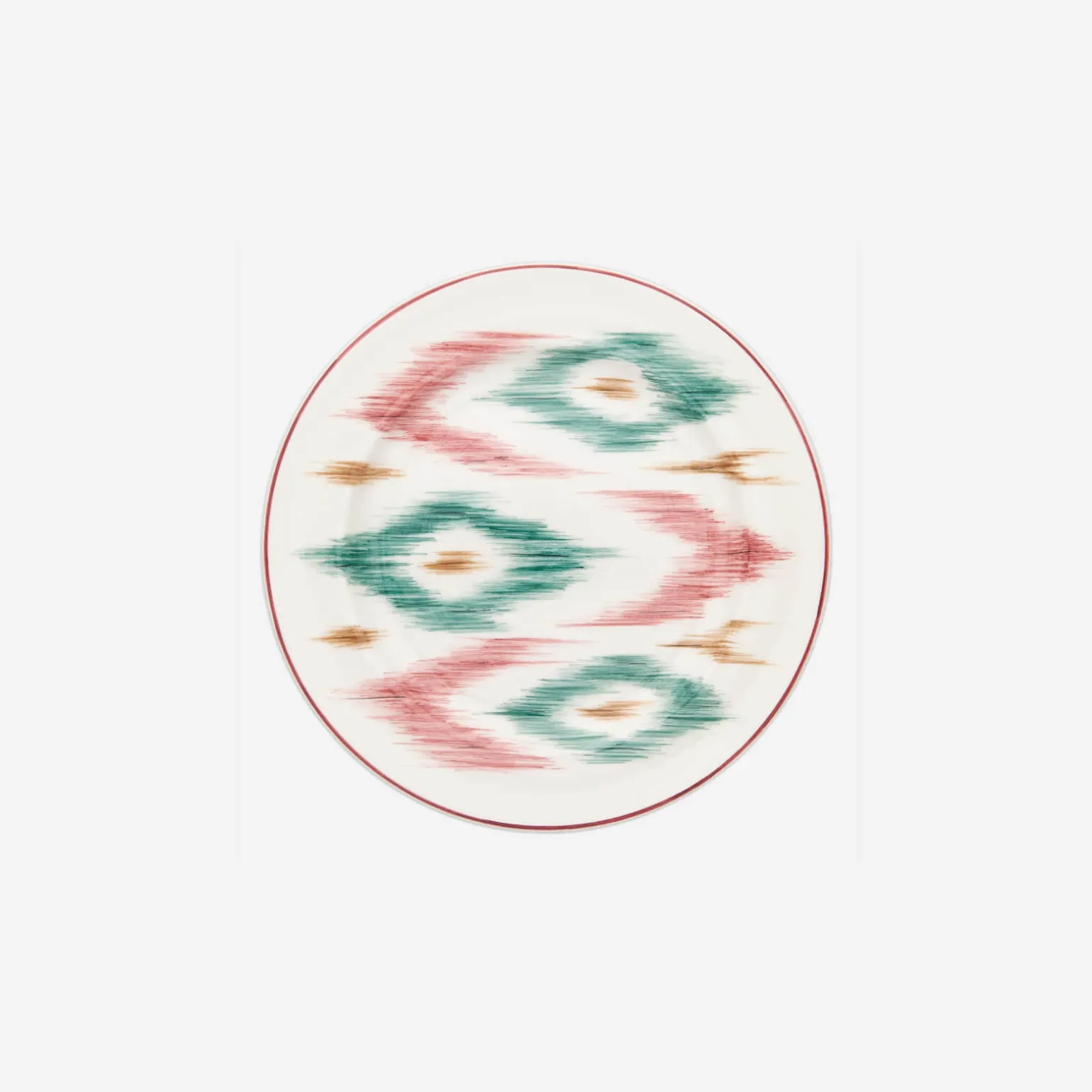 ikat_dessert_plate__set_o_1.webp Ikat Dessert Plate - Set of 6