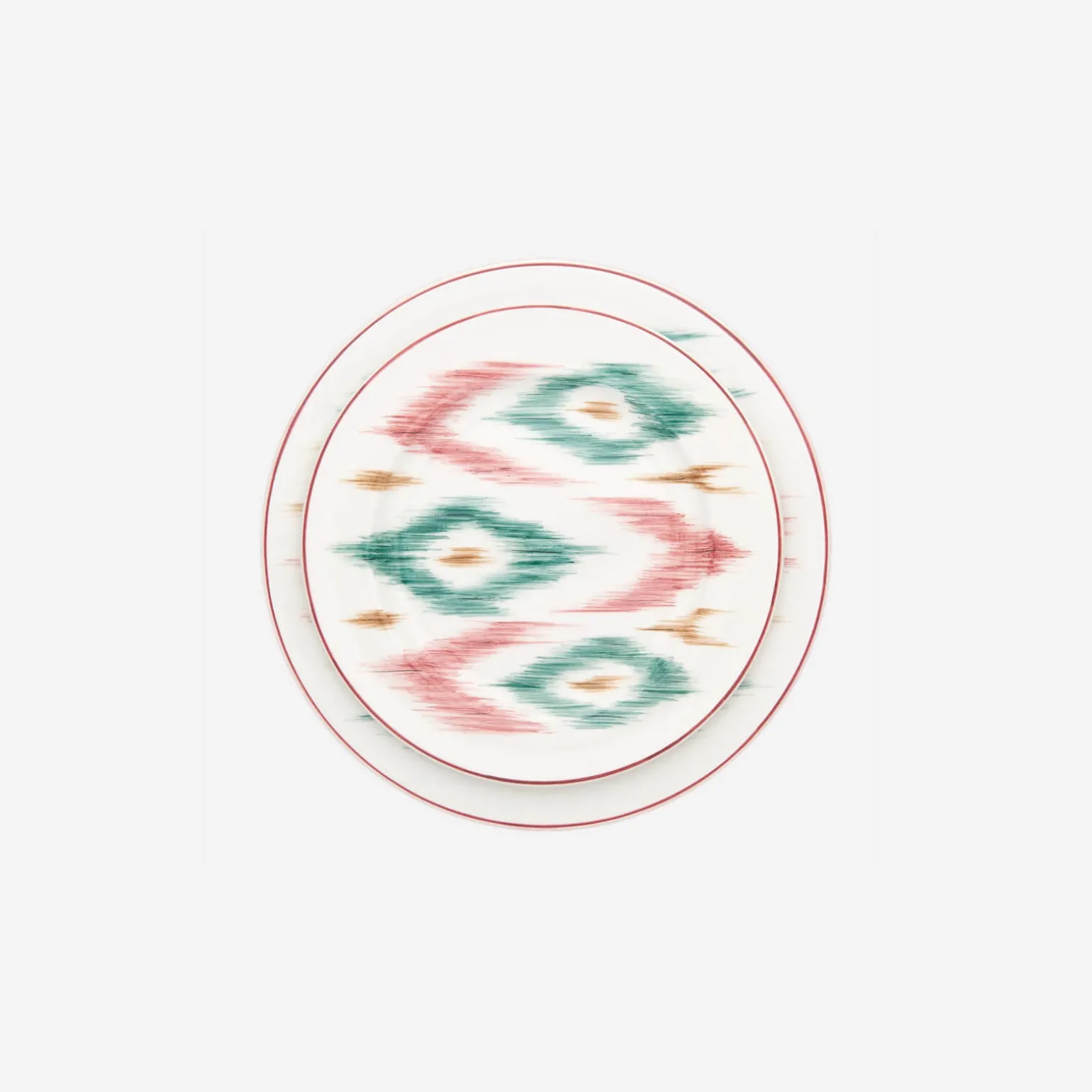 ikat_dessert_plate__set_o_5.webp Ikat Dessert Plate - Set of 6