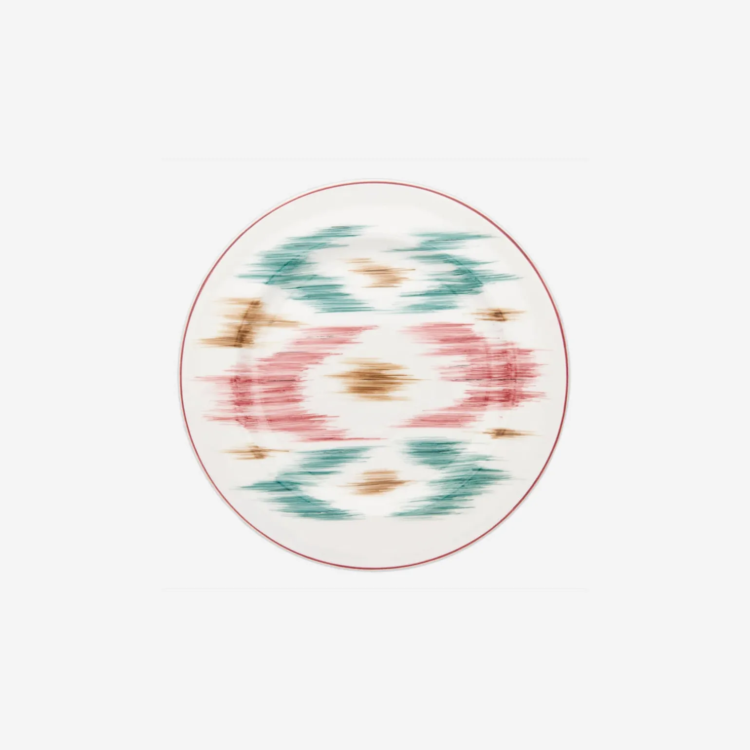 ikat_dinner_plate__set_of_1.webp Ikat Dinner Plate - Set of 6