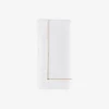 Infinity Hemstitch Gold Dinner Napkin