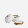 Ionic Box & Set of Four Plates