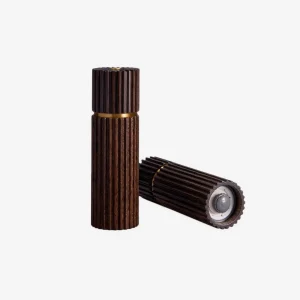 Ionic Salt & Pepper Set - Smoked Oak