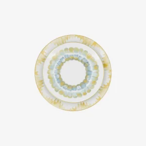 Iris Gold Dinner Plate