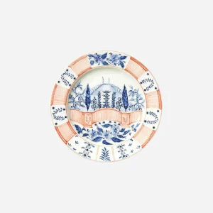 Italian Views Dessert Plates - Set of 6